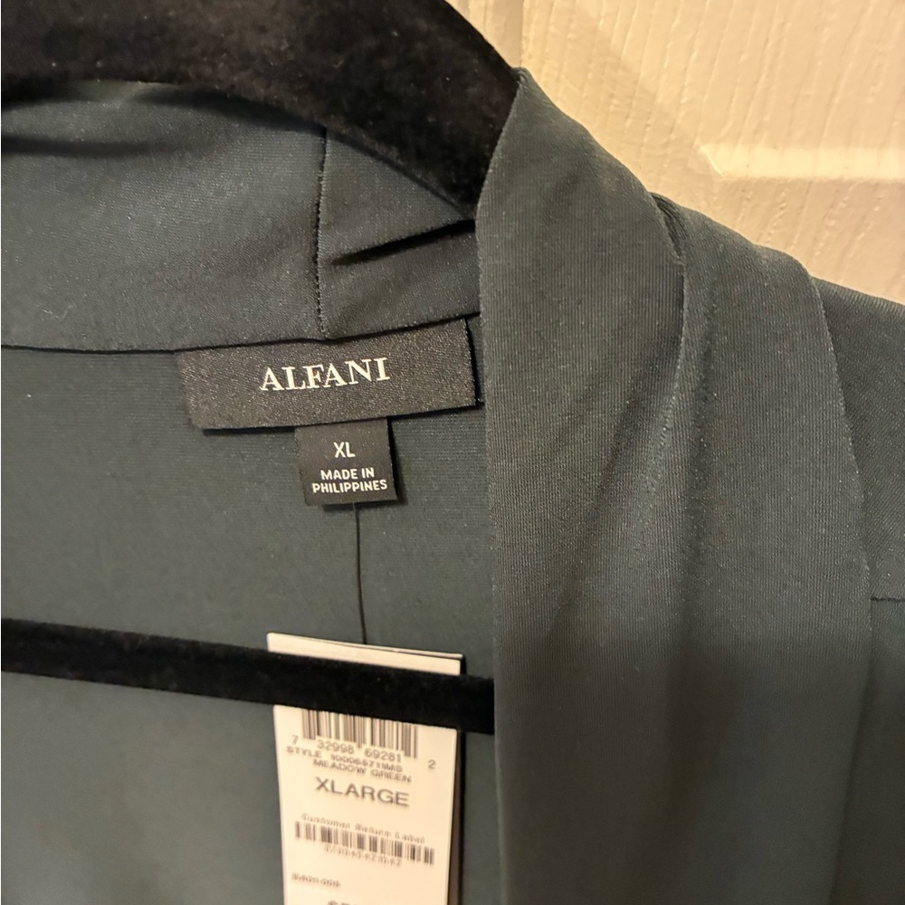 Alfani Forest Green Jacket - XL